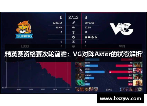 精英赛资格赛次轮前瞻：VG对阵Aster的状态解析